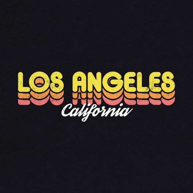 Retro Los Angeles California by rojakdesigns